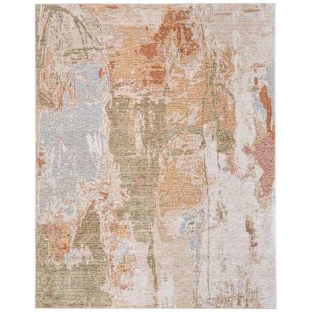 Feizy Pearson 12' x 15' Abstract Indoor Rectangular Area Rug in Ivory / Green / Tan Ivory / Green / Tan