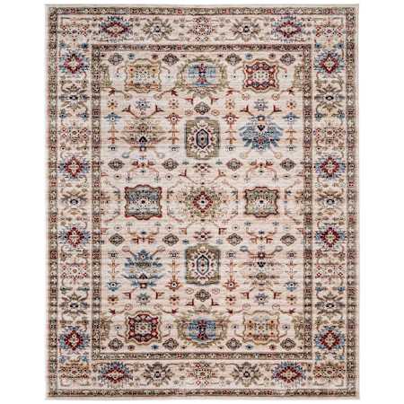 Feizy Pearson 12' x 15' Vintage Indoor Rectangular Area Rug in Ivory / Green / Red Ivory / Green / Red