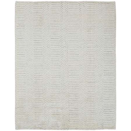 Feizy Matson 8-1/2' x 11-1/2' Solid Indoor Rectangular Area Rug Ivory