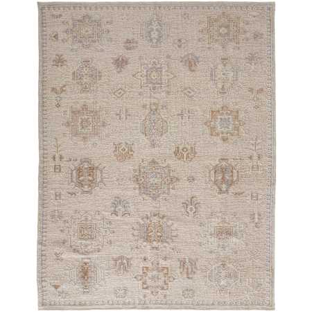 Feizy Wendover 5' x 8' Vintage Indoor Rectangular Area Rug in Tan / Brown Tan / Brown