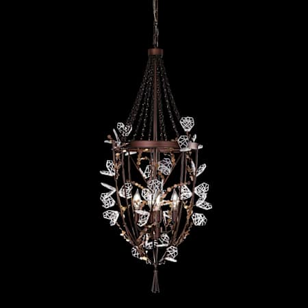 Fine Art Handcrafted Lighting Volare 20" Wide Pendant Brushed Bronze