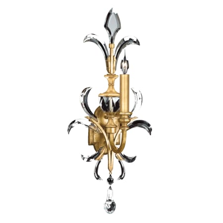 Fine Art Handcrafted Lighting Beveled Arcs 29" Tall Wall Sconce Gold Leaf