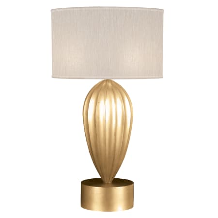 Fine Art Handcrafted Lighting Allegretto 33" Tall Buffet Table Lamp Gold Leaf / Champagne