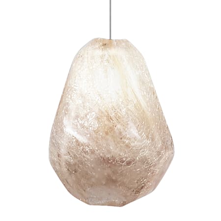 Fine Art Handcrafted Lighting Natural Inspirations 5" Wide LED Crystal Mini Pendant Gold