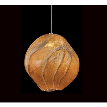 Fine Art Handcrafted Lighting Vesta 7" Wide LED Abstract Mini Pendant Gold
