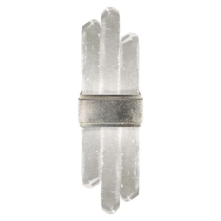 Fine Art Handcrafted Lighting Lior 2 Light 5" Wide Integrated LED Wall Sconce - ADA Compliant Silver