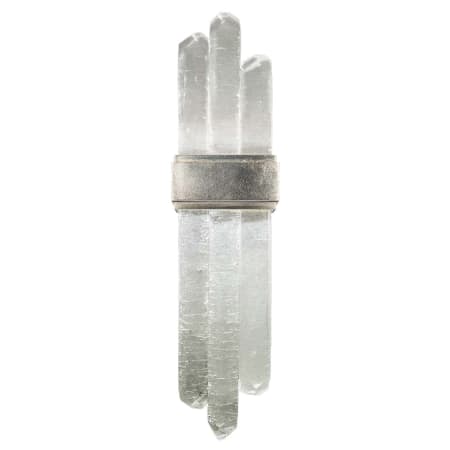 Fine Art Handcrafted Lighting Lior 2 Light 5" Wide Integrated LED Wall Sconce - ADA Compliant Silver