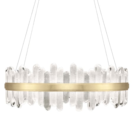 Fine Art Handcrafted Lighting Lior 2 Light 41" Wide Integrated LED Chandelier Gold
