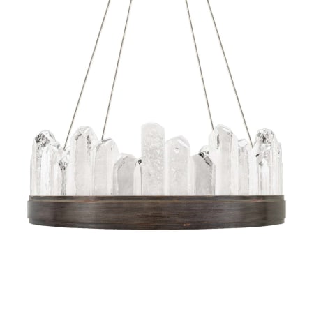 Fine Art Handcrafted Lighting Lior 7" High Integrated LED Crystal Chandelier Bronze