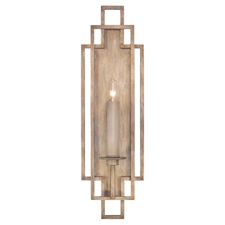 Fine Art Handcrafted Lighting Cienfuegos Single Light 22" High Wall Sconce Weathered Gray Patina