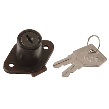 First Watch Rim Lock for Cabinet / Drawer up to 3/4" Thick Vintage Bronze
