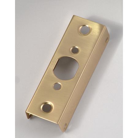 First Watch Solid Brass Door Edge Guard / Reinforcer for 1-3/4" Thick Doors Solid Brass