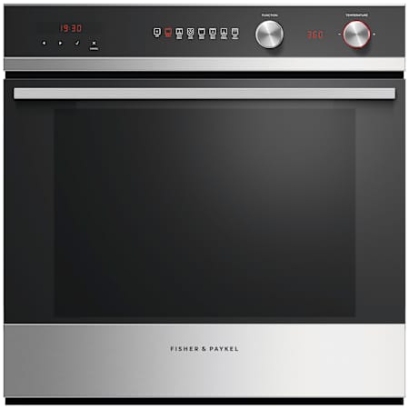 Fisher and Paykel 24 Inch Wide 3 Cu. Ft. Electric Single Oven Stainless Steel