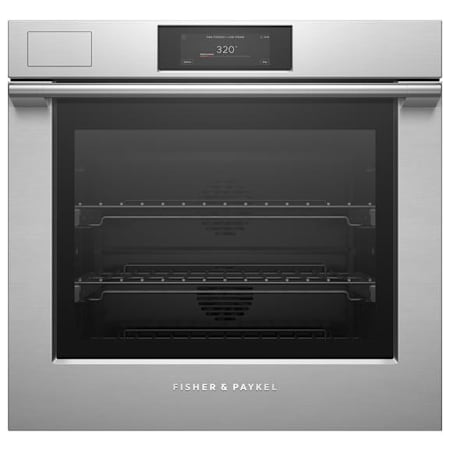 Fisher and Paykel Professional 30 Inch Wide 4.9 Cu. Ft. Electric Single Oven with Steam Assist Technology Stainless Steel