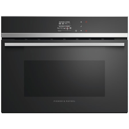Fisher and Paykel Series 9 24 Inch Wide 1.3 Cu. Ft. Electric Speed Oven with True Convection Stainless Steel