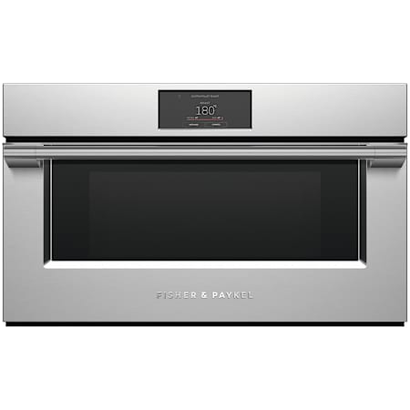 Fisher and Paykel 9 Series Professional 30 Inch Wide 1.3 Cu. Ft. Electric Speed Oven with Air Fry and CoolTouch Door Stainless Steel