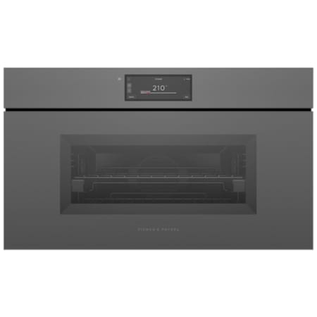 Fisher and Paykel Minimal 30 Inch Wide 1.9 Cu. Ft. Electric Handless Single Oven Minimal Grey