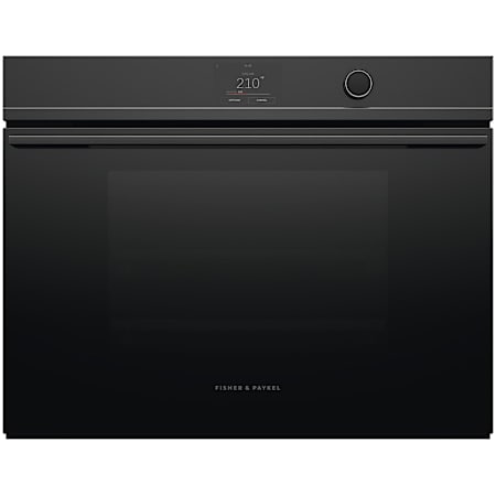 Fisher and Paykel 11 Series Minimal 30 Inch Wide 2.5 Cu. Ft. Electric Combi Oven with Air Fry and Steam Cooking Black
