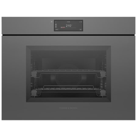 Fisher and Paykel Minimal 30 Inch Wide 3 Cu. Ft. Electric Handless Single Oven Minimal Grey