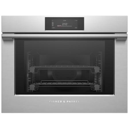 Fisher and Paykel Professional 30 Inch Wide 3 Cu. Ft. Electric Combi Oven with Steam Cooking Stainless Steel
