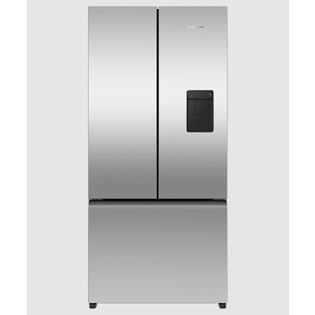 Fisher and Paykel 31 Inch Wide 18 Cu. Ft. Energy Star Certified French Door Refrigerator with Ice and External Water - Recessed Handle Stainless Steel