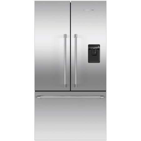 Fisher and Paykel 36 Inch Wide 20.1 Cu. Ft. Energy Star Rated French Door ActiveSmart Refrigerator with Ice and Water Dispenser Stainless Steel