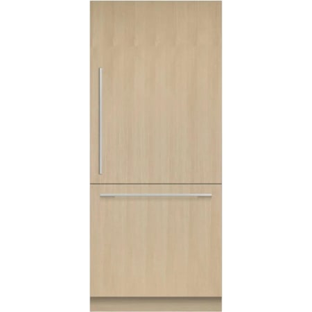 Fisher and Paykel Integrated 36 Inch Wide 19.2 Cu. Ft. Panel Ready Bottom Freezer Refrigerator Panel Ready