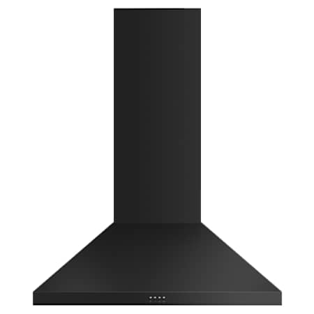 Fisher and Paykel 600 CFM 36 Inch Wide Wall Mounted Range Hood Black
