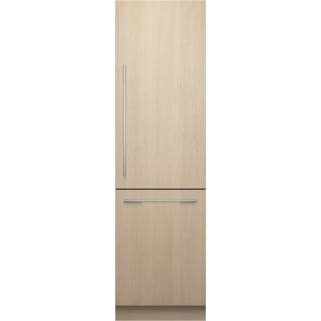 Fisher and Paykel Integrated 24 Inch Wide 12.08 Cu. Ft. Energy Star Certified Panel Ready Bottom Freezer Refrigerator Panel Ready
