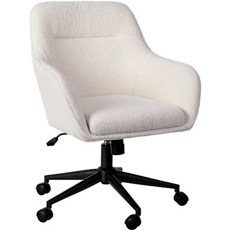 Flash Furniture Rayna 25" Wide Office Chair White / Black