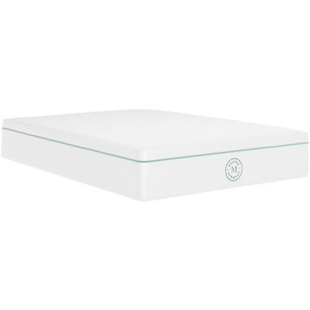 Flash Furniture SleepComplete 12" Thick Foam and Fabric Full Mattress with Ventilated Foam White