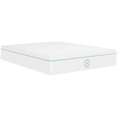 Flash Furniture SleepComplete 12" Thick Foam and Fabric Queen Mattress with Body Weight Distribution White