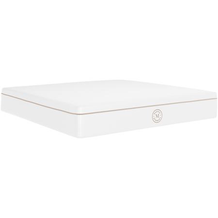 Flash Furniture SleepComplete 12" Thick Foam and Fabric King Mattress with Triple-Layer Foam White