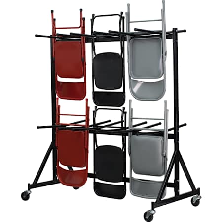 Flash Furniture Hanging Folding Chair Truck Dolly Black