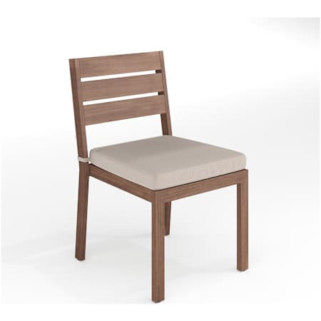 Flash Furniture Bedford 18" Aluminum Dinner Chair Brown