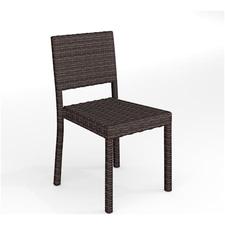 Flash Furniture Bedford 19" Rattan Dinner Chair Brown