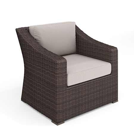 Flash Furniture Martha Stewart Bedford Indoor-Outdoor Patio Accent Chair Brown