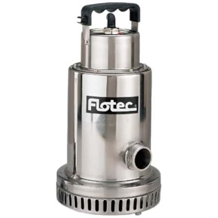 FloTec 68.3 GPM 1/2 HP (1-1/4") Stainless Steel Waterfall / Utility Pump N/A