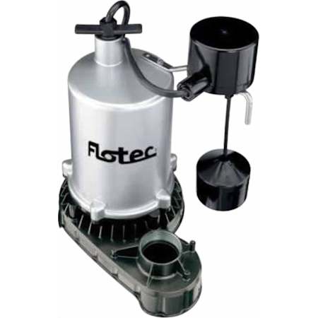 FloTec 1/2 HP Zinc Submersible Sump Pump with Vertical Float Switch N/A