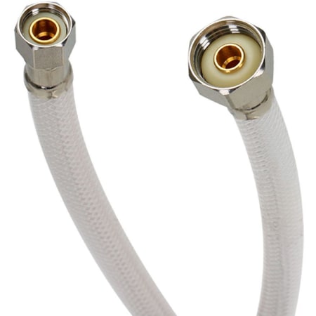 Fluidmaster 16" Faucet Hoses, 3/8" Female Compression x 1/2" F.I.P. N/A