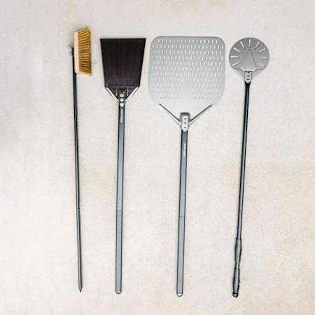 Fontana 4 Piece Adjustable Length Pizza Making Tool Kit N/A