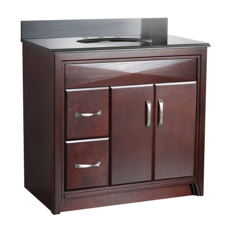 Cavett 36" bath vanity - left side drawers