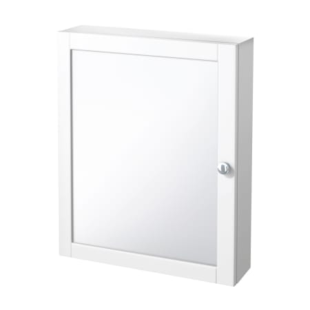 Columbia white bathroom medicine cabinet