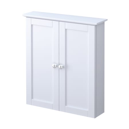 Columbia white bathroom wall cabinet