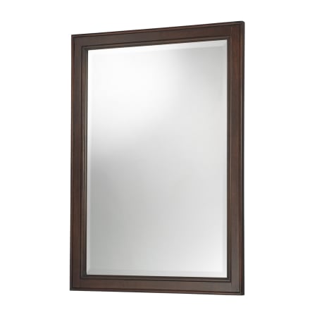 Hawthorne small walnut bathroom mirror