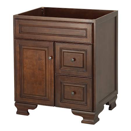 Hawthorne 30" walnut bathroom vanity