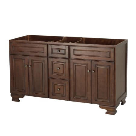 Hawthorne 60" walnut bathroom vanity