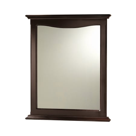 Palermo espresso bathroom mirror