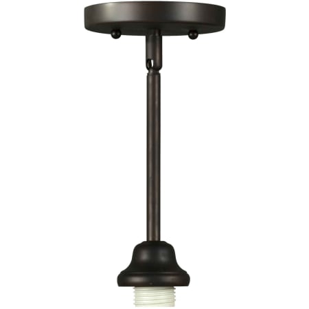 Forte Lighting Single Light Mini Pendant Antique Bronze