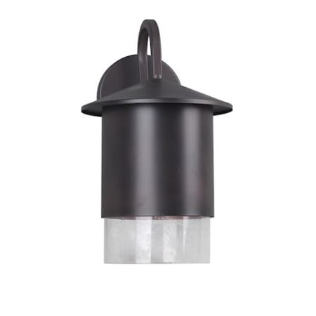 Forte Lighting Single Light 13-1/2" High Outdoor Wall Sconce Antique Bronze